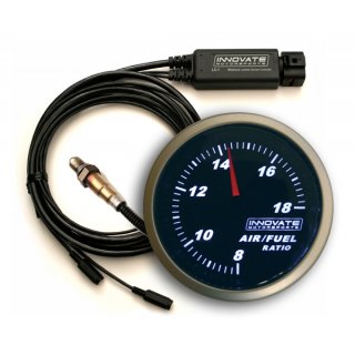 Innovate Kit, Gauge, G3, Air/Fuel, Silver/Black